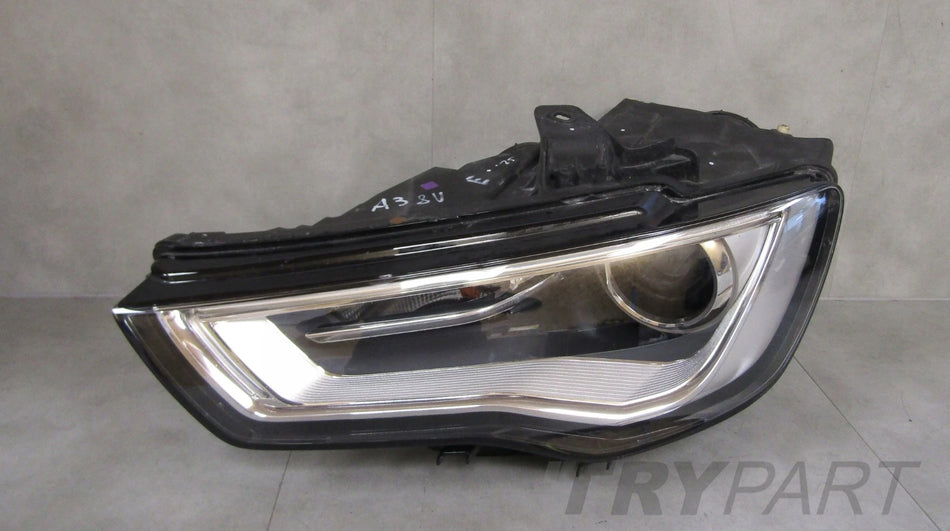 AUDI A3 8V0 8V XENON HEADLIGHT NON-SWIVEL 12-16 LH LEFT
