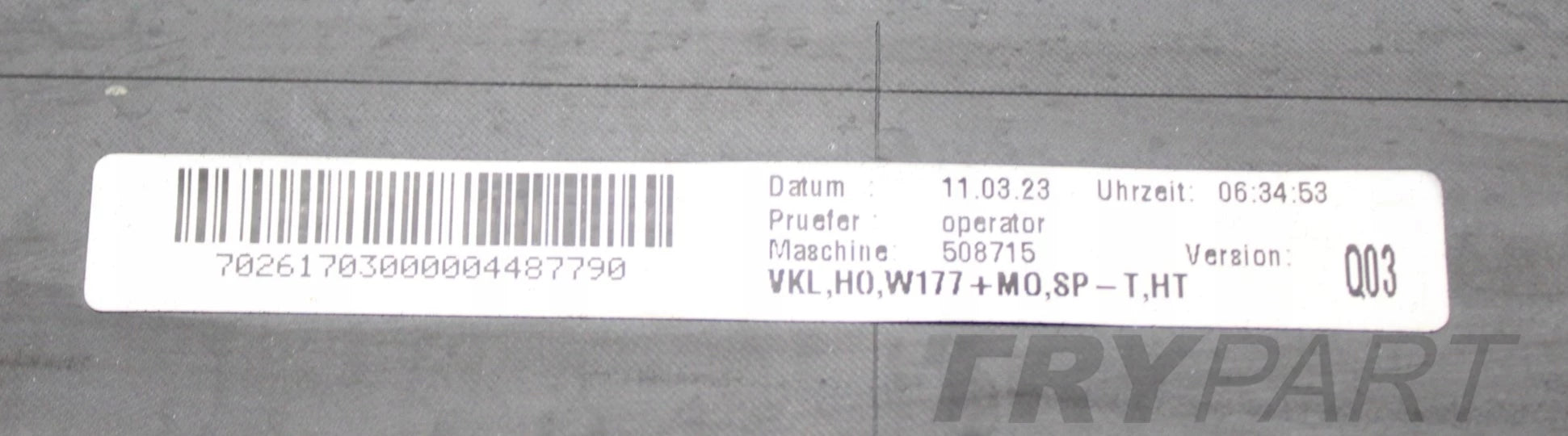 MERCEDES A-CLASS W177 REAR BUMPER ORIGINAL HB + BOTTOM