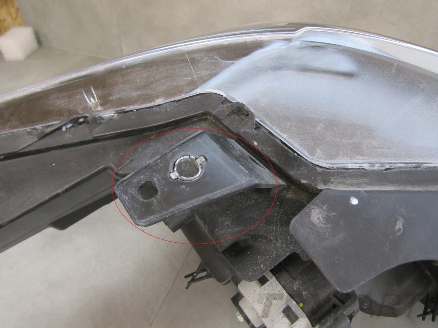 HEADLAMP MAZDA CX5 CX 5 II GRAY MOTOR LED 17-21 LH LEFT K124-5104