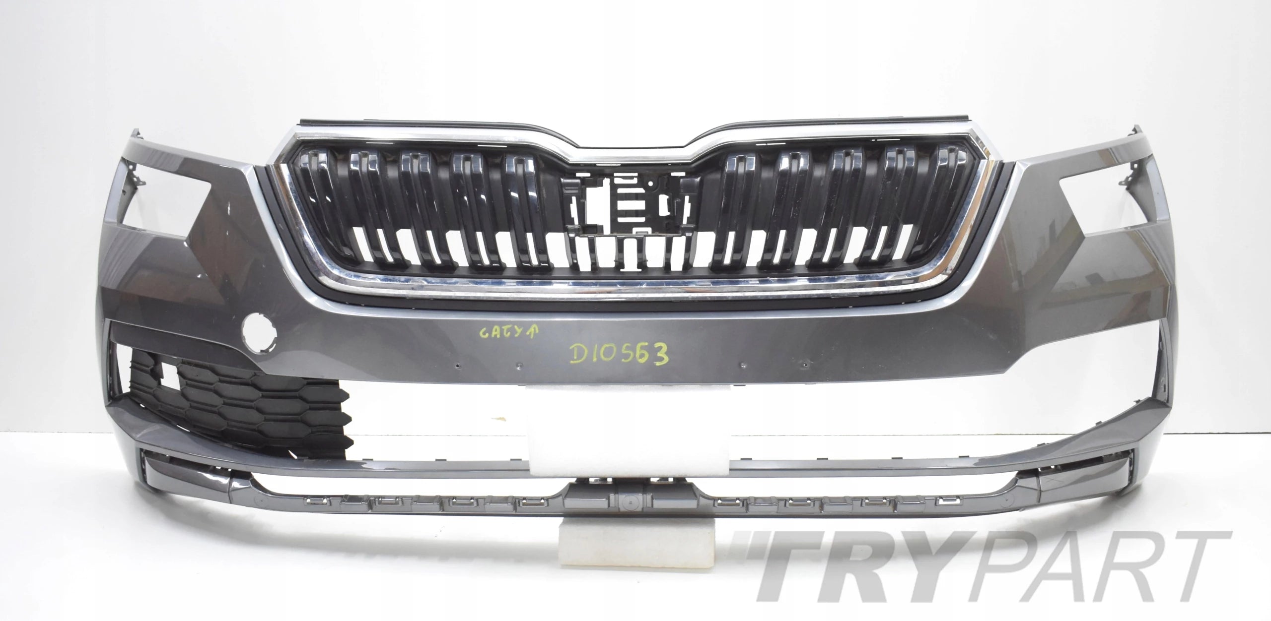 SKODA KAMIQ 568 FRONT BUMPER ORG + GRILLE + GRILLE INSERT