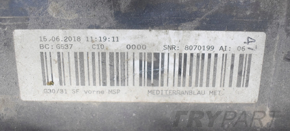 BMW G30 G31 M PACKAGE FRONT BUMPER ORG
