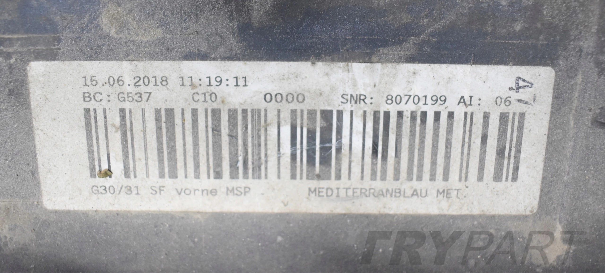 BMW G30 G31 M PACKAGE FRONT BUMPER ORG