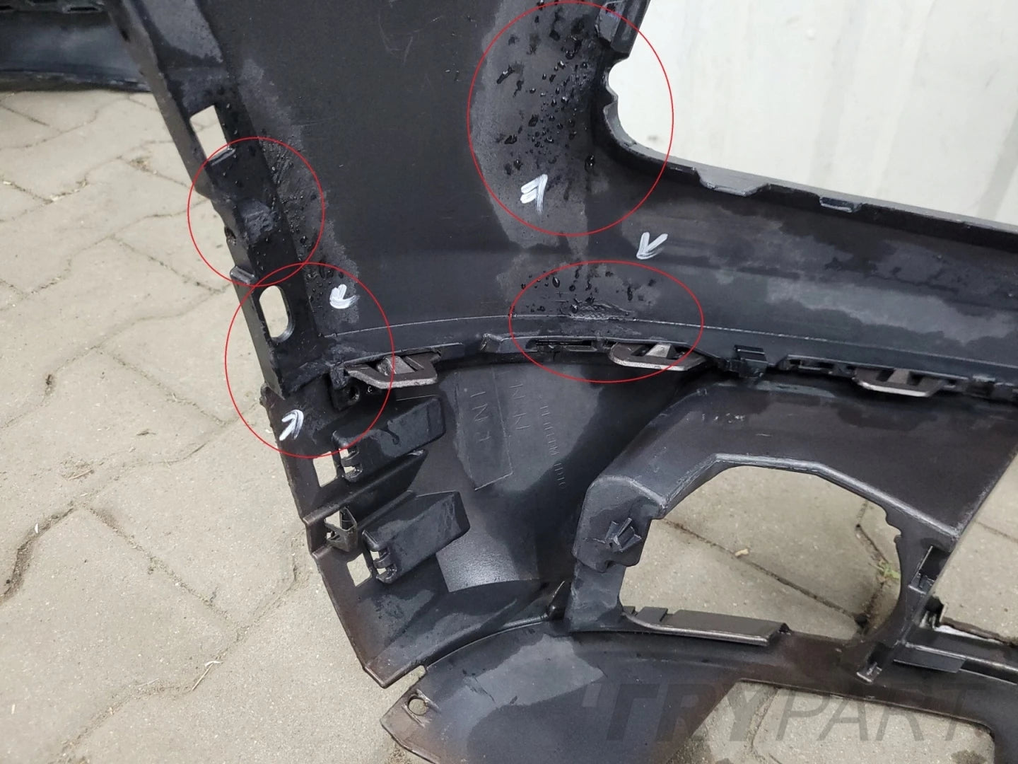 Front Bumper VW VOLKSWAGEN Touareg 2 II 7P 7P6 10-14
