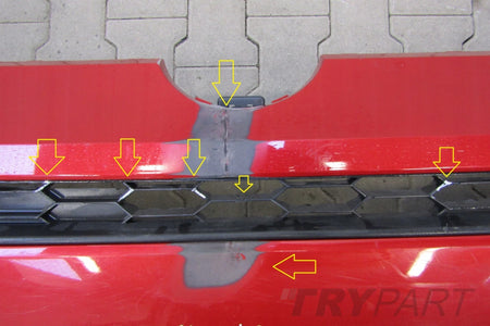 Front Bumper VW E-UP E UP 1S0 LIFT 16-