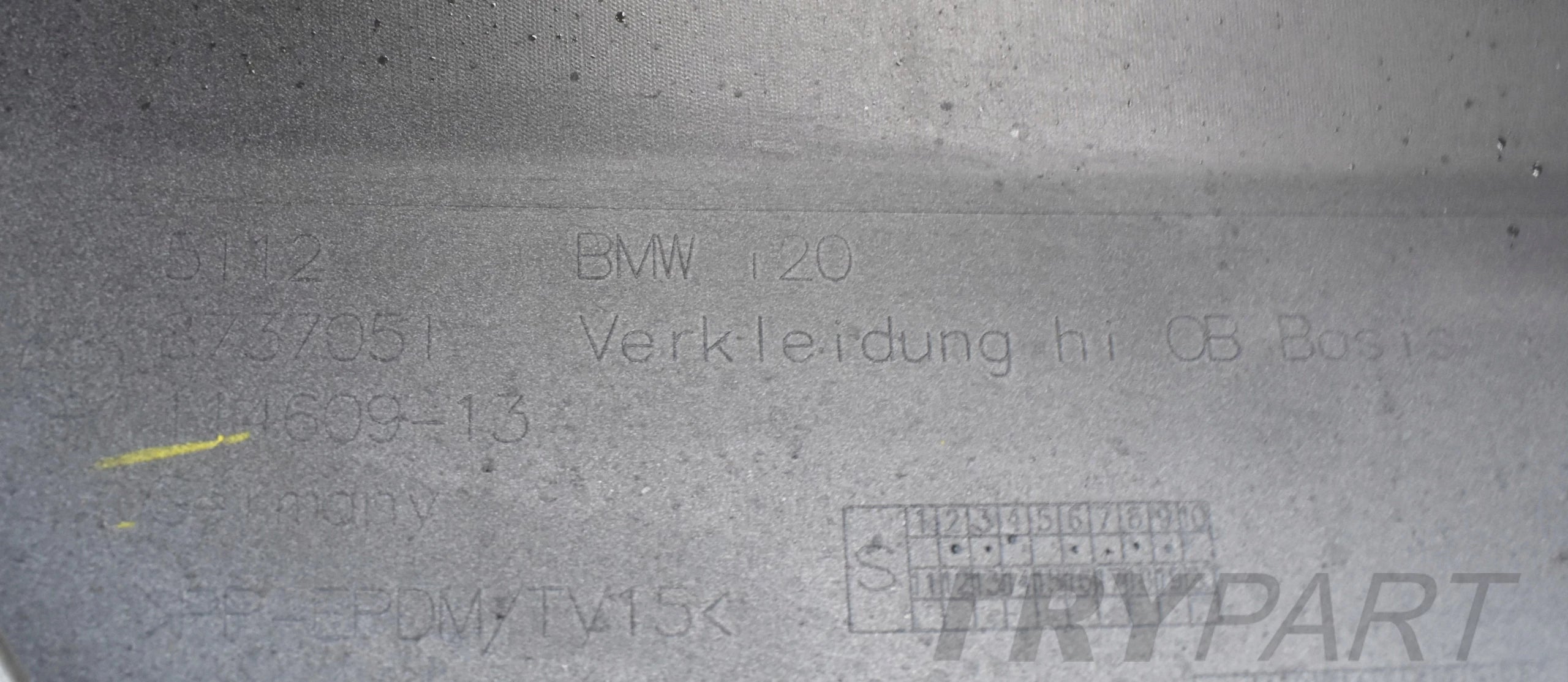BMW IX I20 REAR BUMPER EXCELLENT CONDITION ORIGINAL