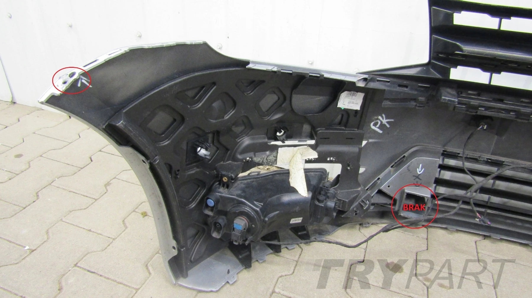 Front Bumper VW Caddy 2K5 Lift 15-