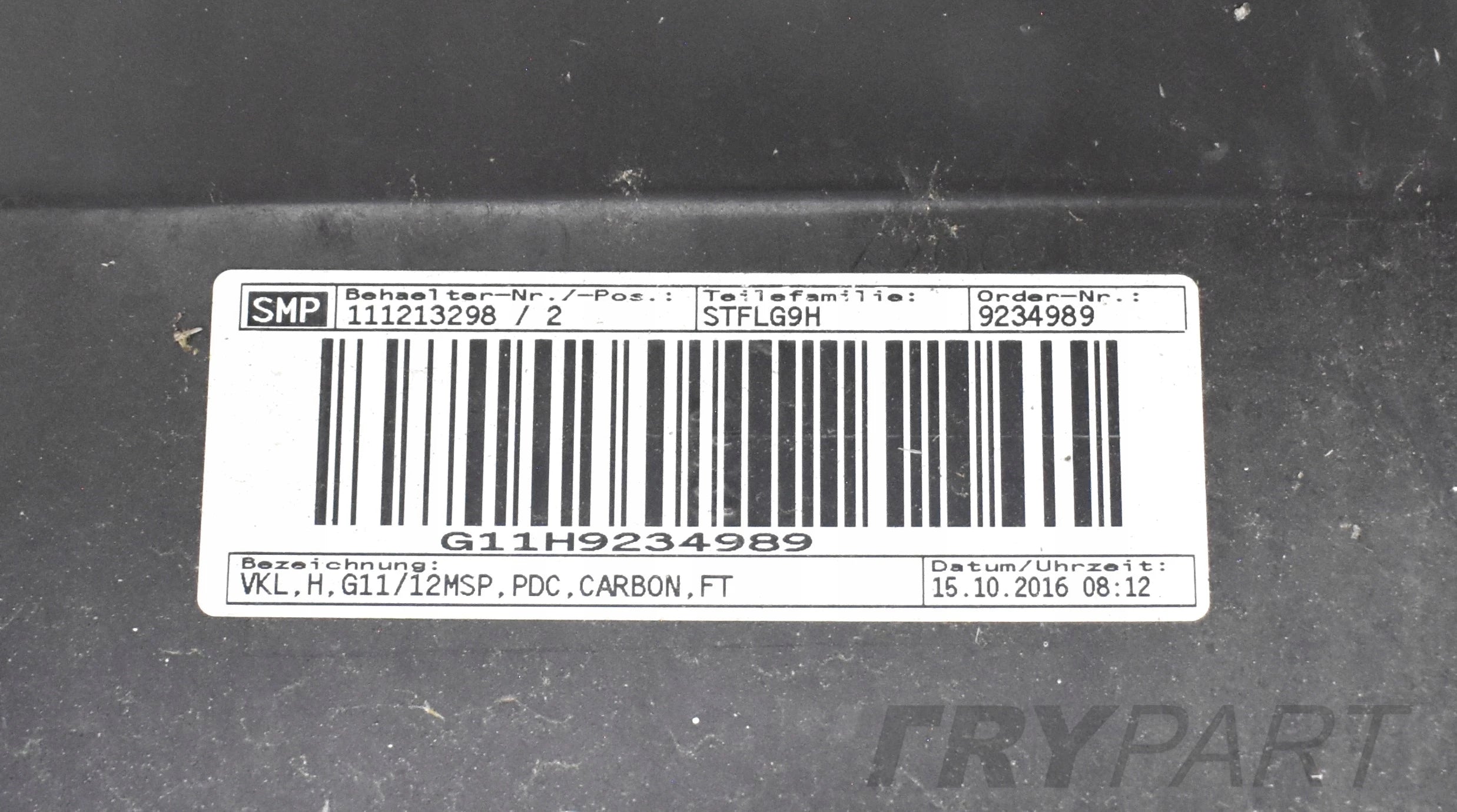BMW 7 G11 G12 M Sport Package Rear Bumper Genuine