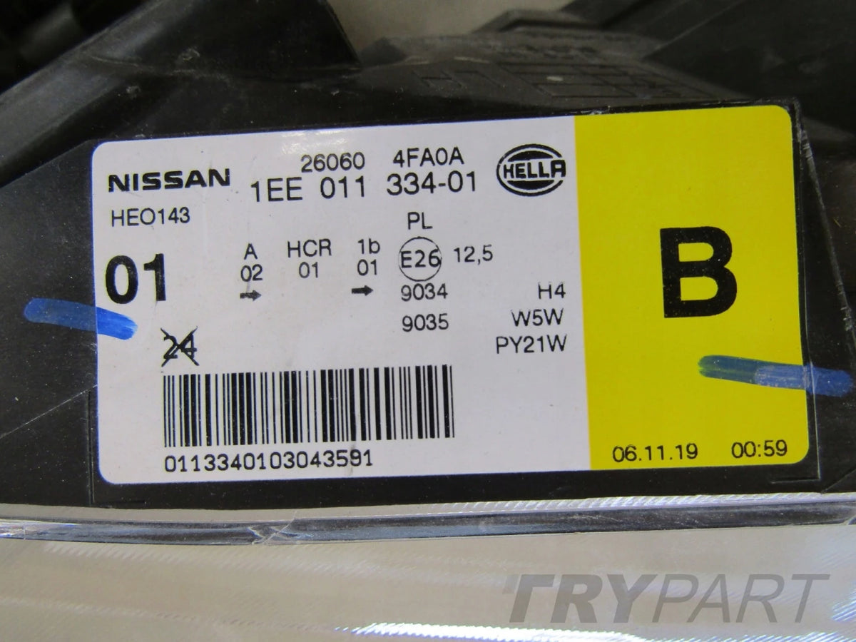 Nissan e-NV200 Front Lamp STANDARD LED 14-21 LH 260604FA0A