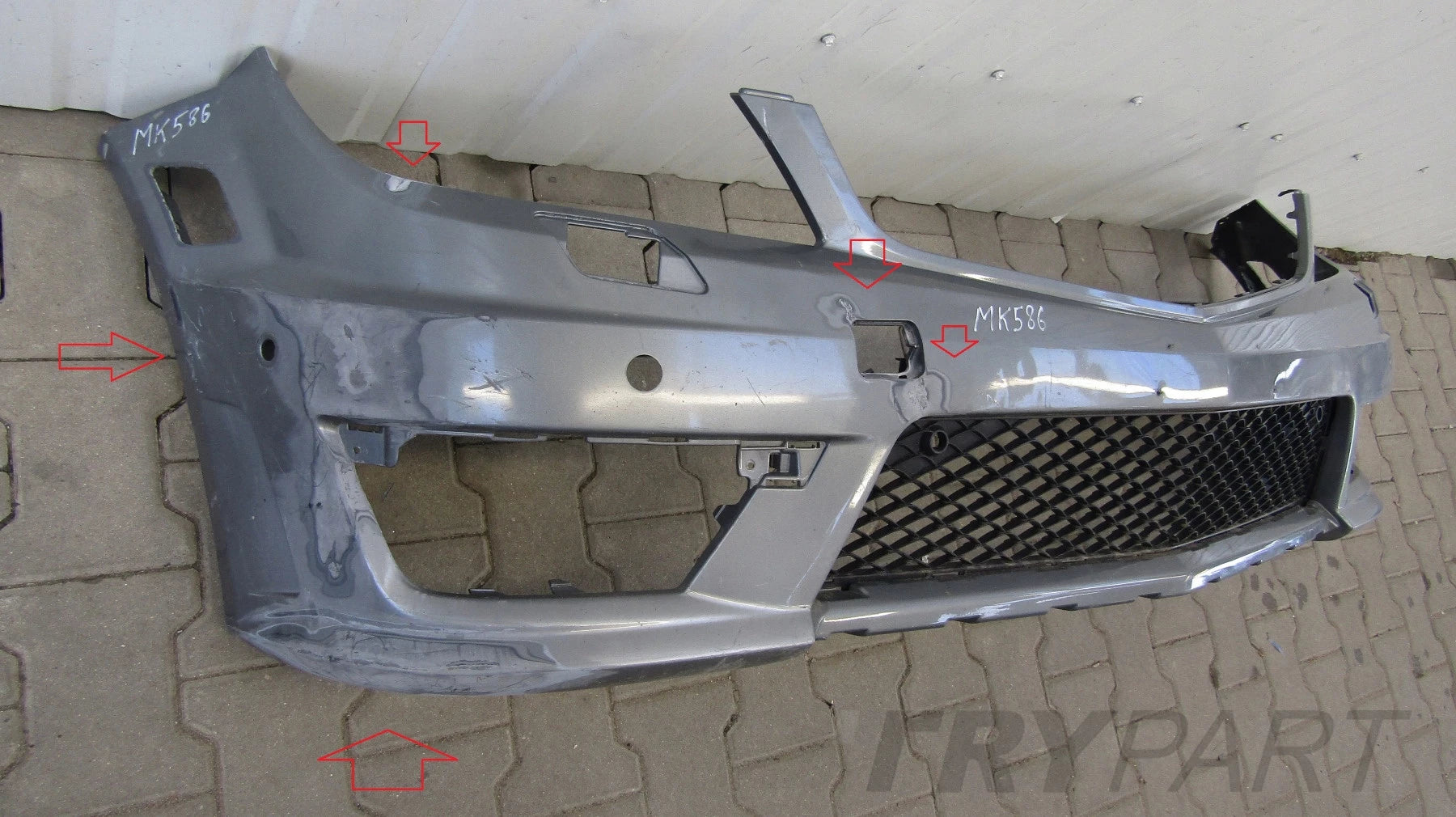 Front Bumper Mercedes 204 6.3 63 AMG Lift USA 11-