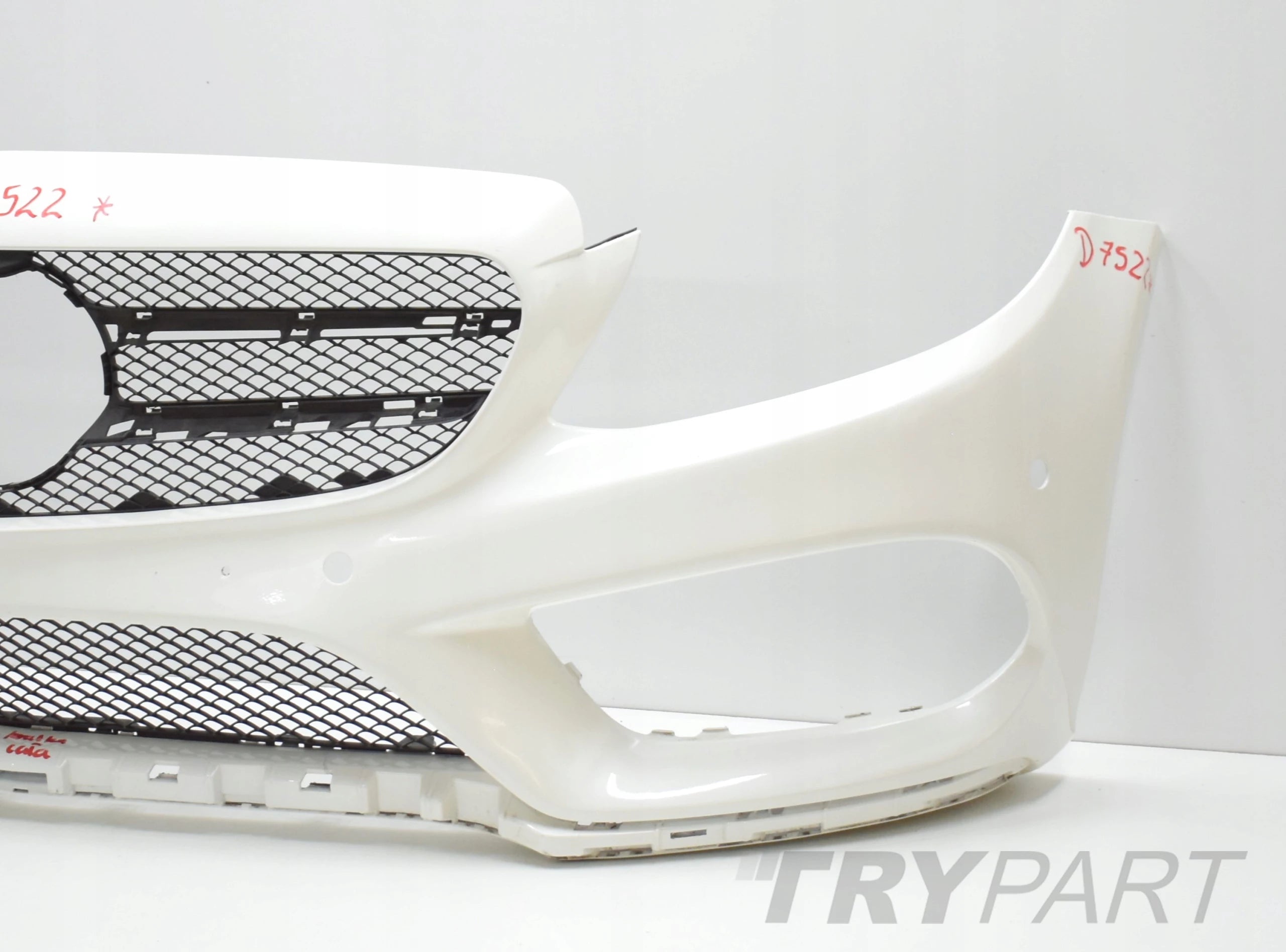 MERCEDES C CLASS W205 AMG FRONT BUMPER ORG + GRILLE