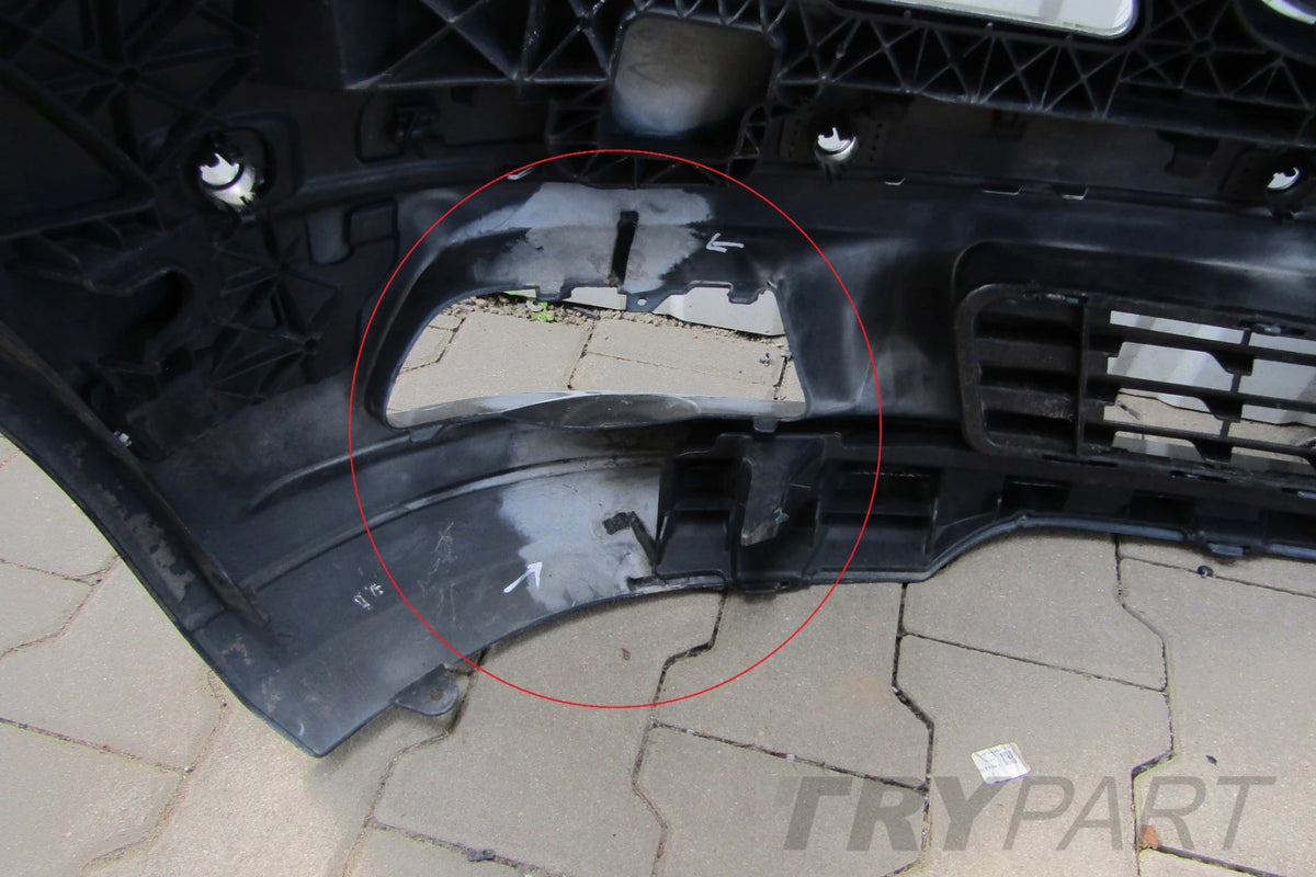 Front Bumper Mercedes C-Class W204 07-11 Elegance