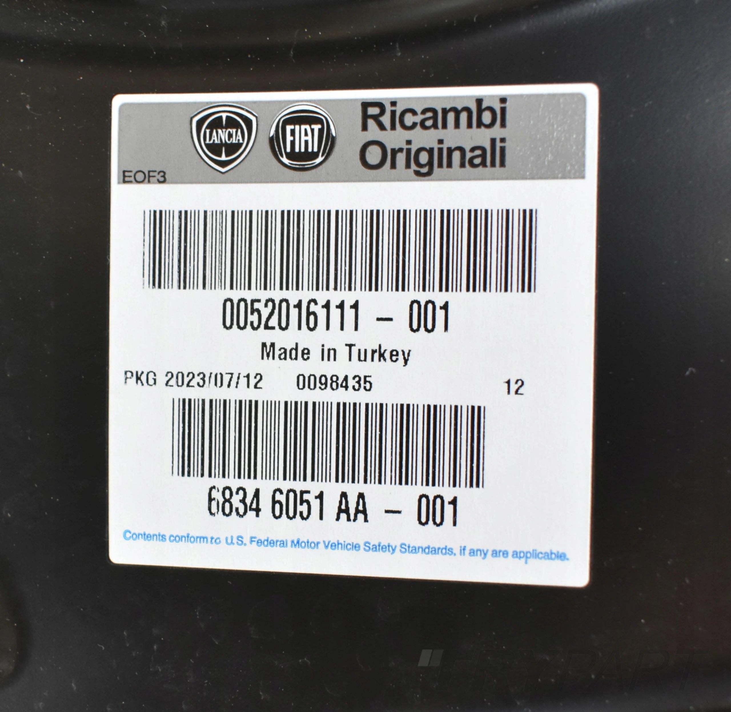 FIAT TIPO II LEFT SILL PANEL ORG NEW