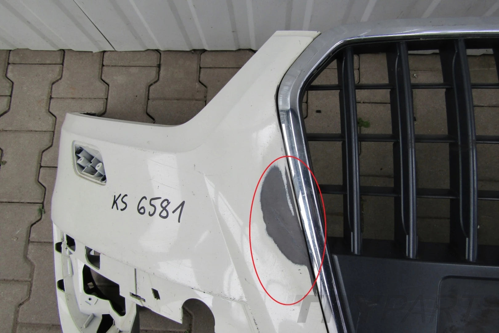 Front Bumper Audi Q3 8U0 11-14