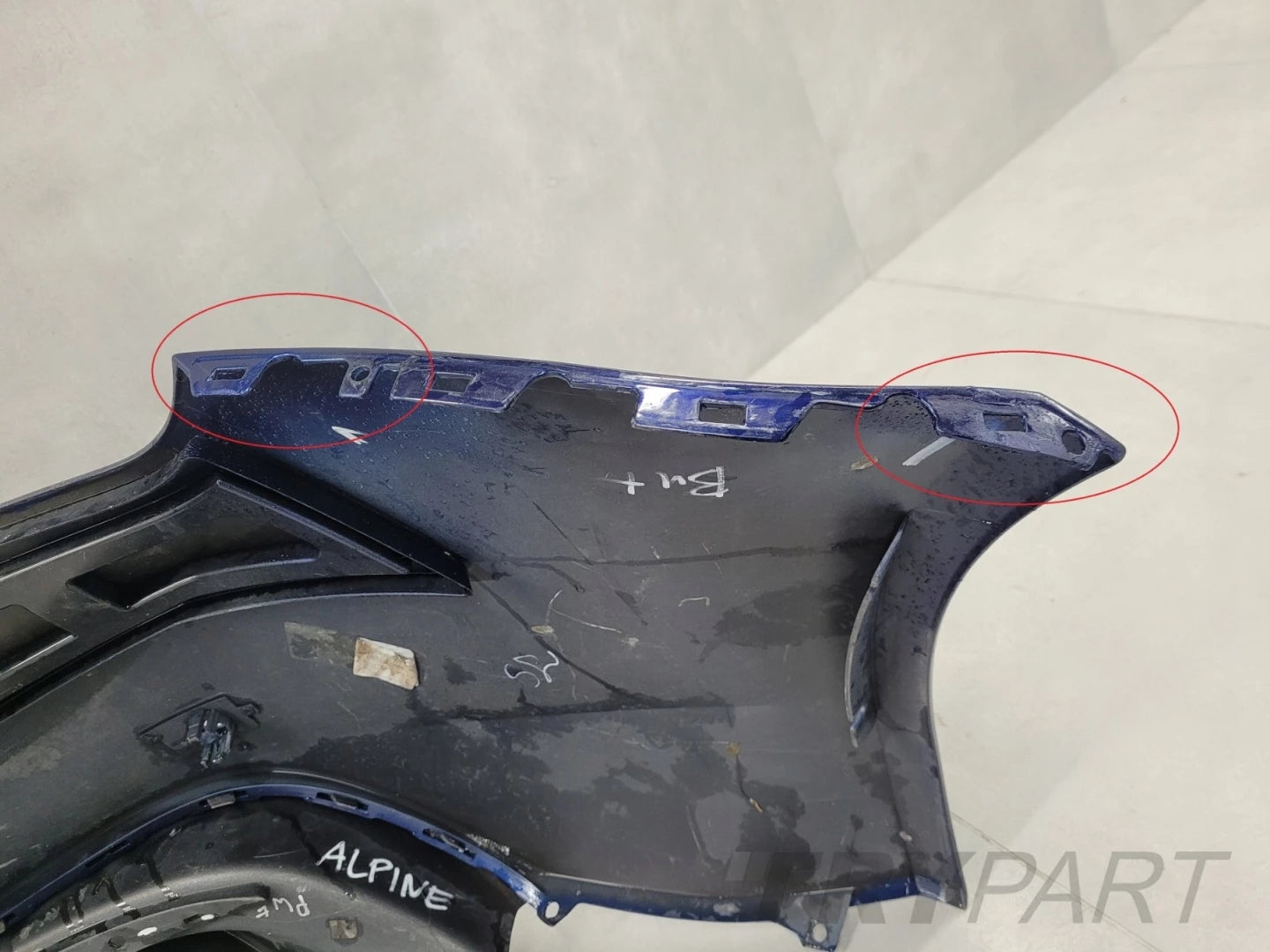 Alpine A110GT A110 GT 17- Rear Bumper