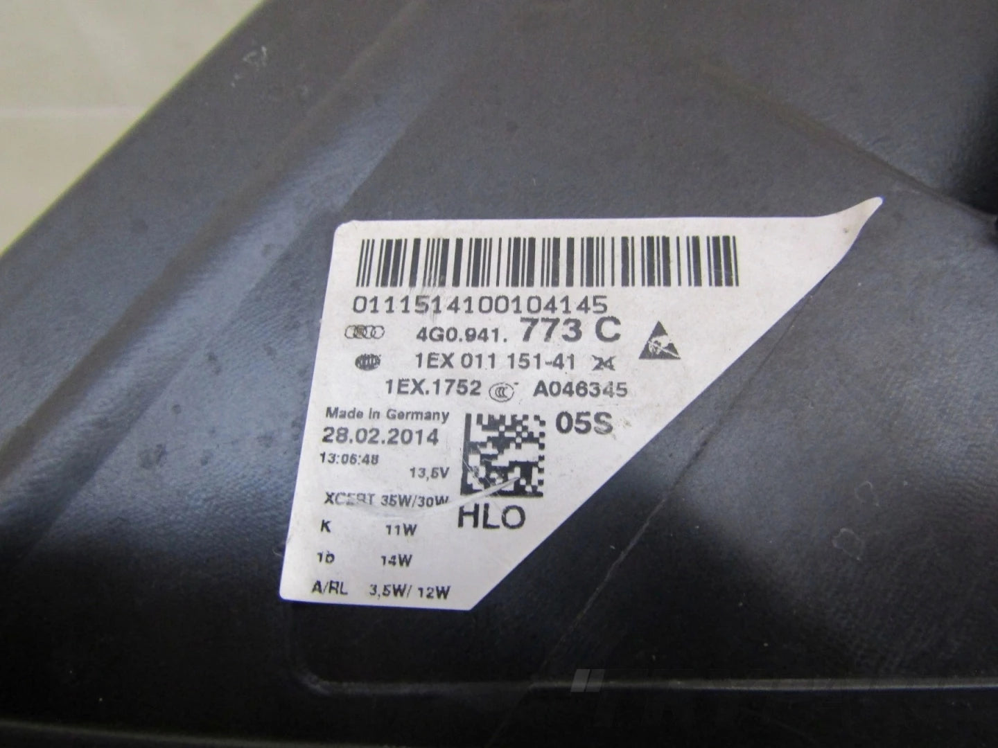 Audi A6 C7 4G0 FULL LED MATRIX Headlight 10-14 LH LEFT 4G0941033C