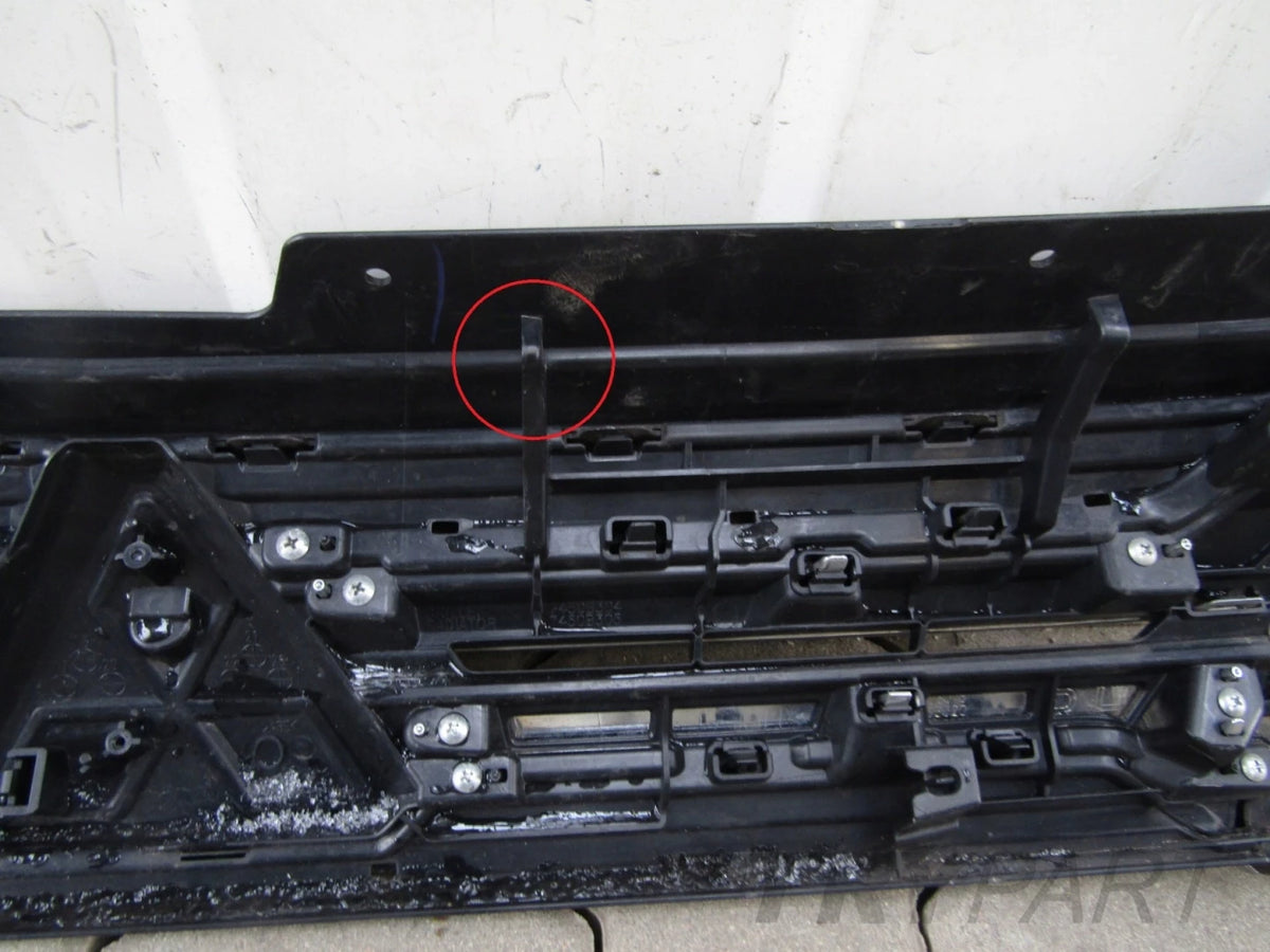Front Bumper for Mitsubishi Outlander 3 Hybrid Lift