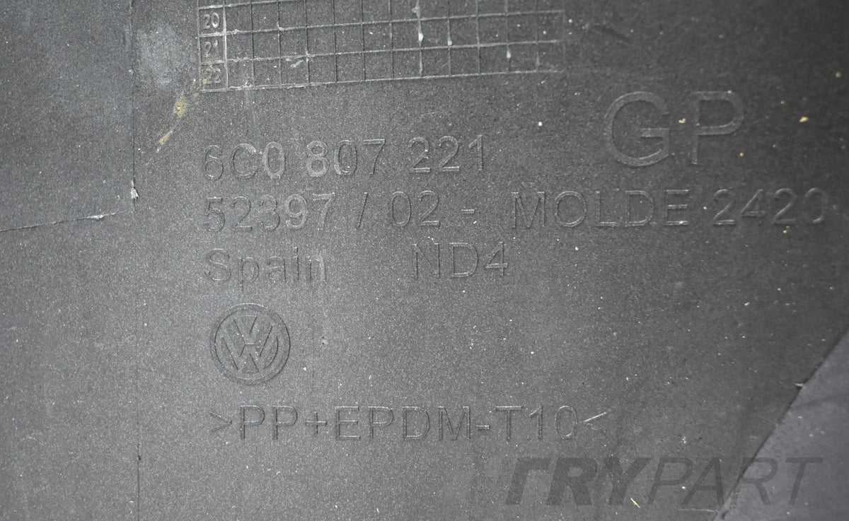 VW POLO 6C 6C0 FRONT BUMPER ORG