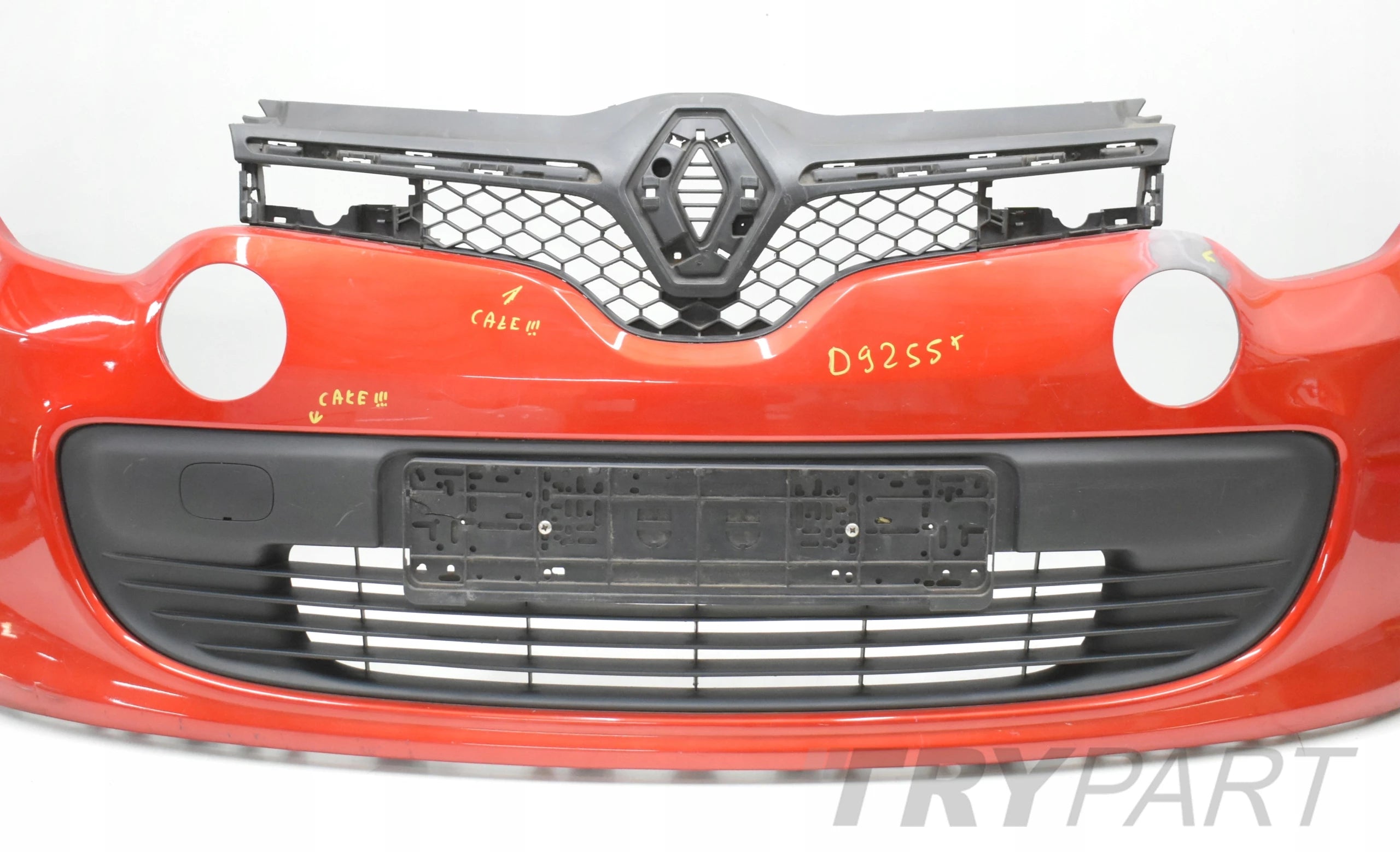 RENAULT TWINGO III 3 FRONT BUMPER ORG + GRILLE + VENT