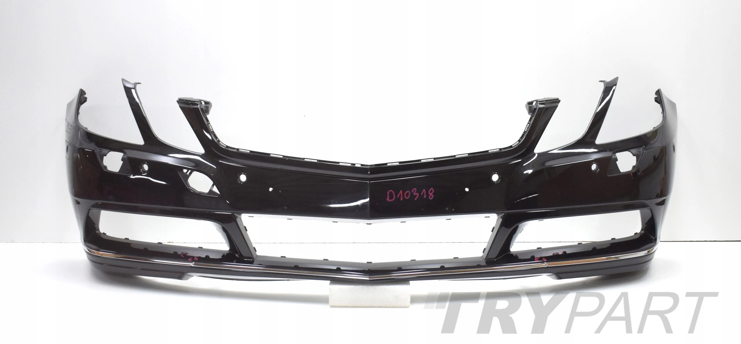 MERCEDES E-CLASS COUPE CABRIO W207 FRONT BUMPER ORIGINAL + FULL CHROME