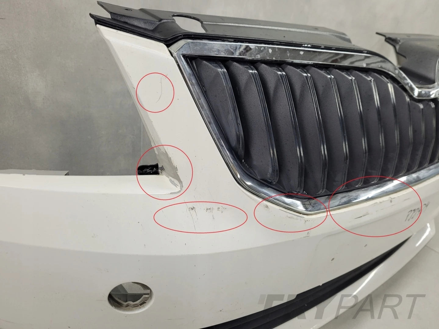 Front Bumper for Skoda Octavia 3 III 5E0 12-16