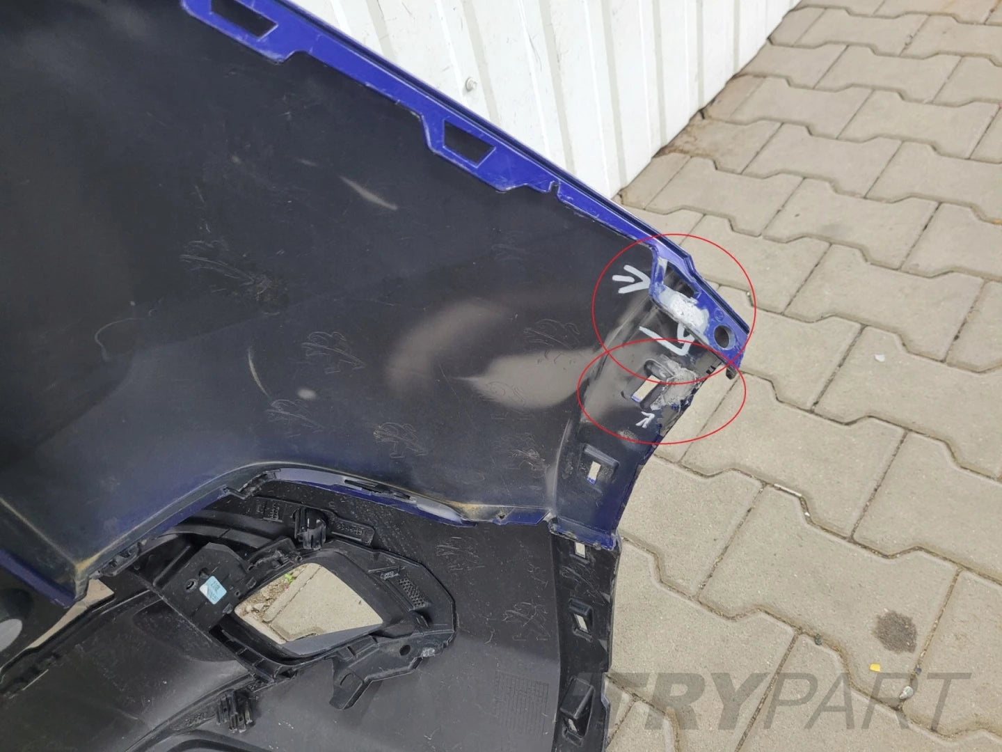 Rear bumper for Peugeot 3008 II 2 GT-Line 16-
