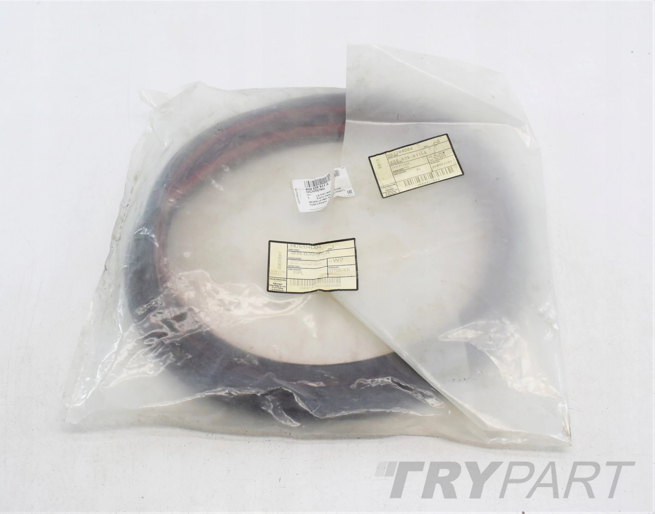 AUDI A8 D4 4H4 LONG REAR LEFT DOOR SEAL