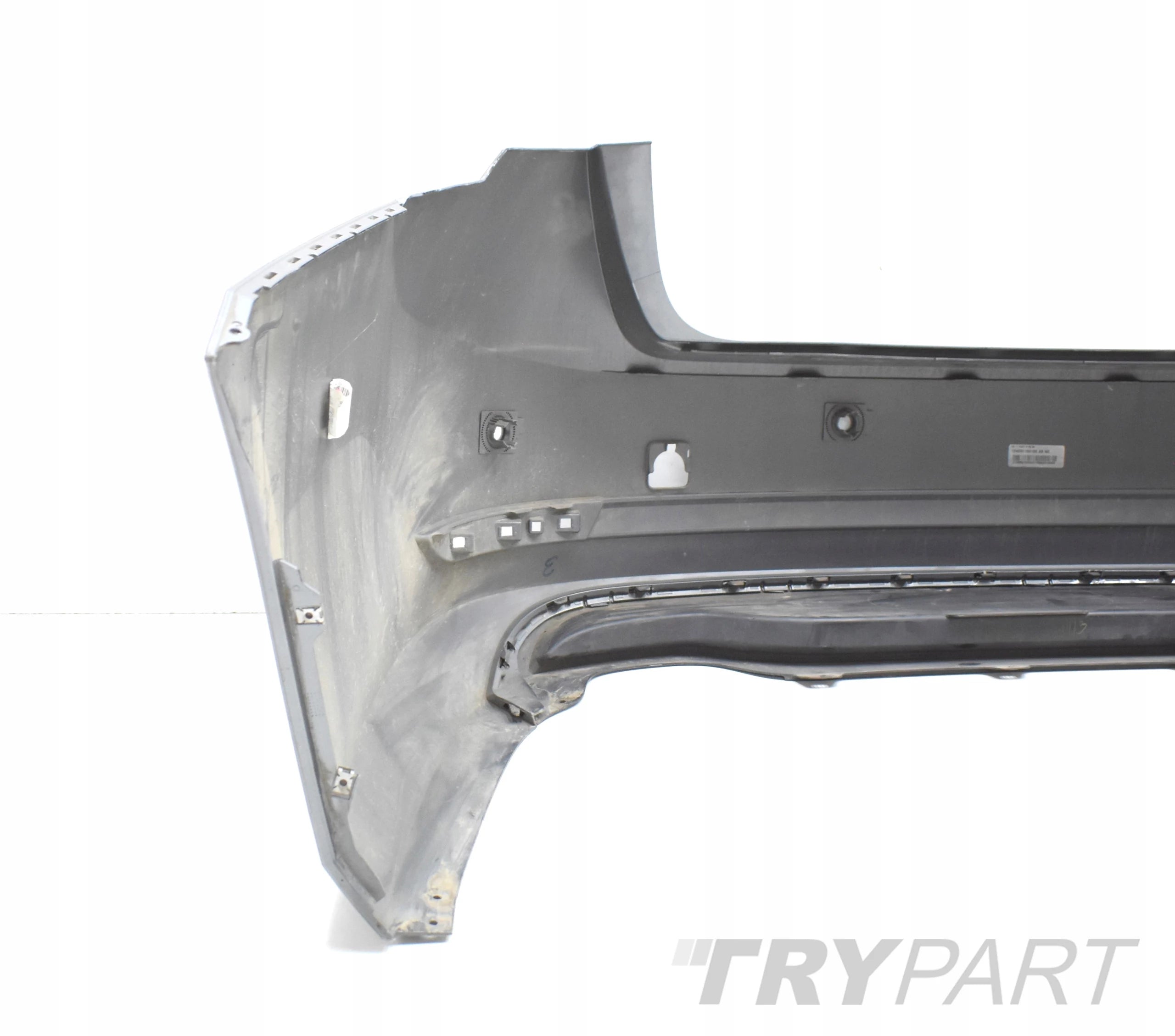 SKODA OCTAVIA IV 5E6 REAR BUMPER ORIGINAL SEDAN + BOTTOM