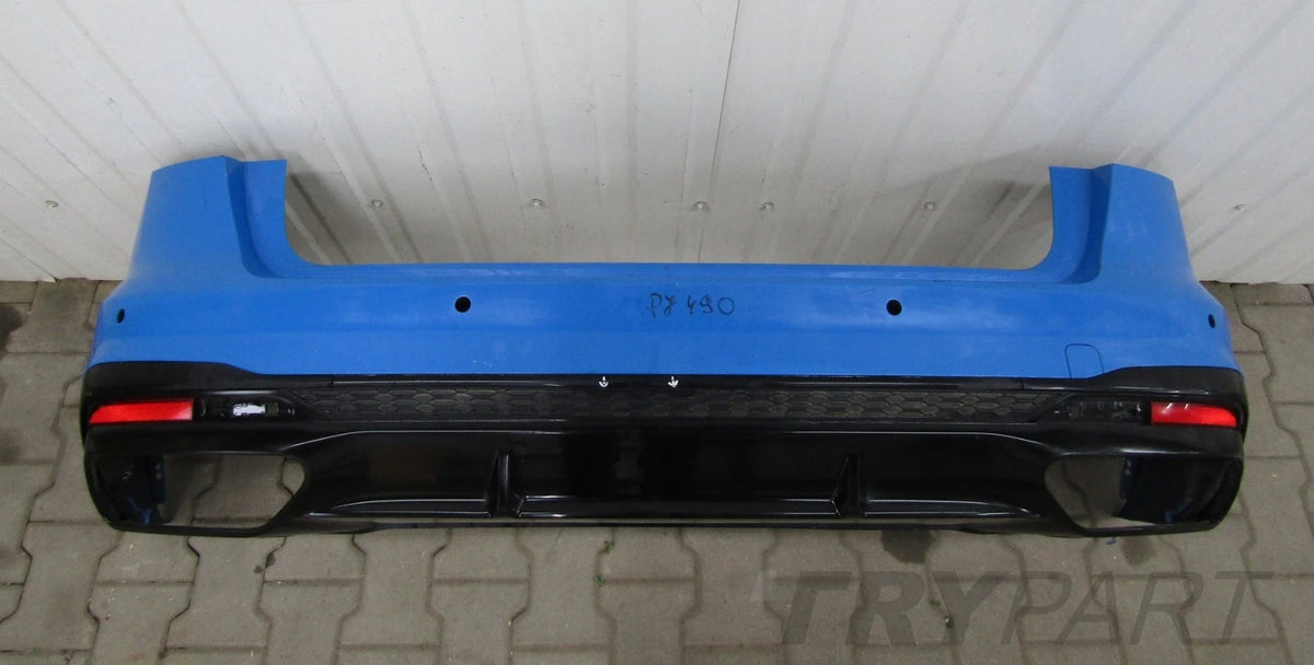 Rear Bumper Audi A4 B9 8W9 Lift Avant S-Line 19-