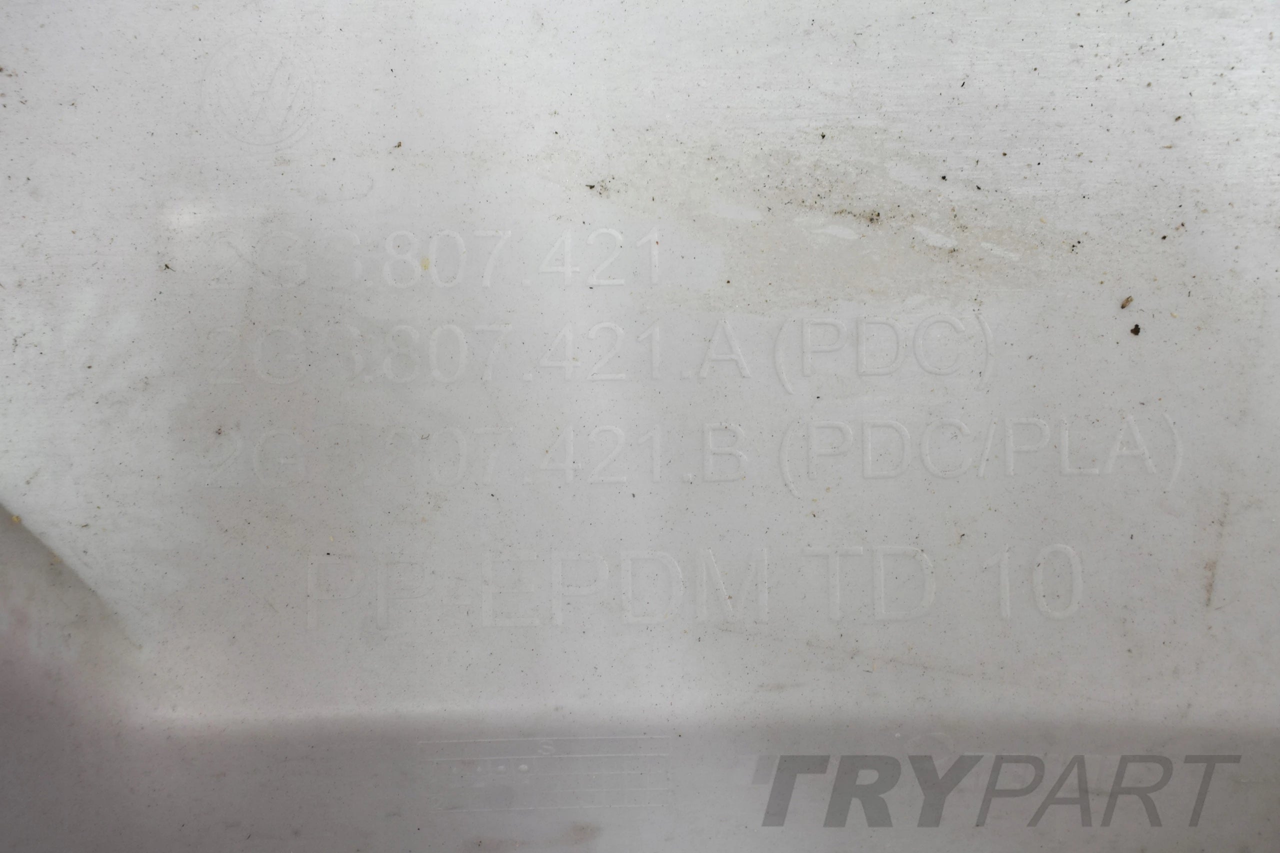 VW POLO 2G 2G6 2GS REAR BUMPER ORG