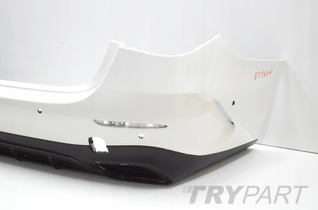 MERCEDES E-CLASS W214 AMG REAR BUMPER ORIGINAL SEDAN + BOTTOM + CHROME