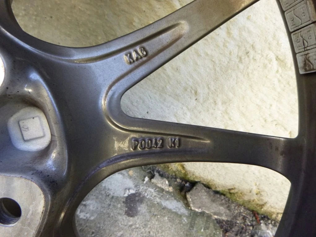 PORSCHE 991 5JX20 H2 ET49 aluminum wheel