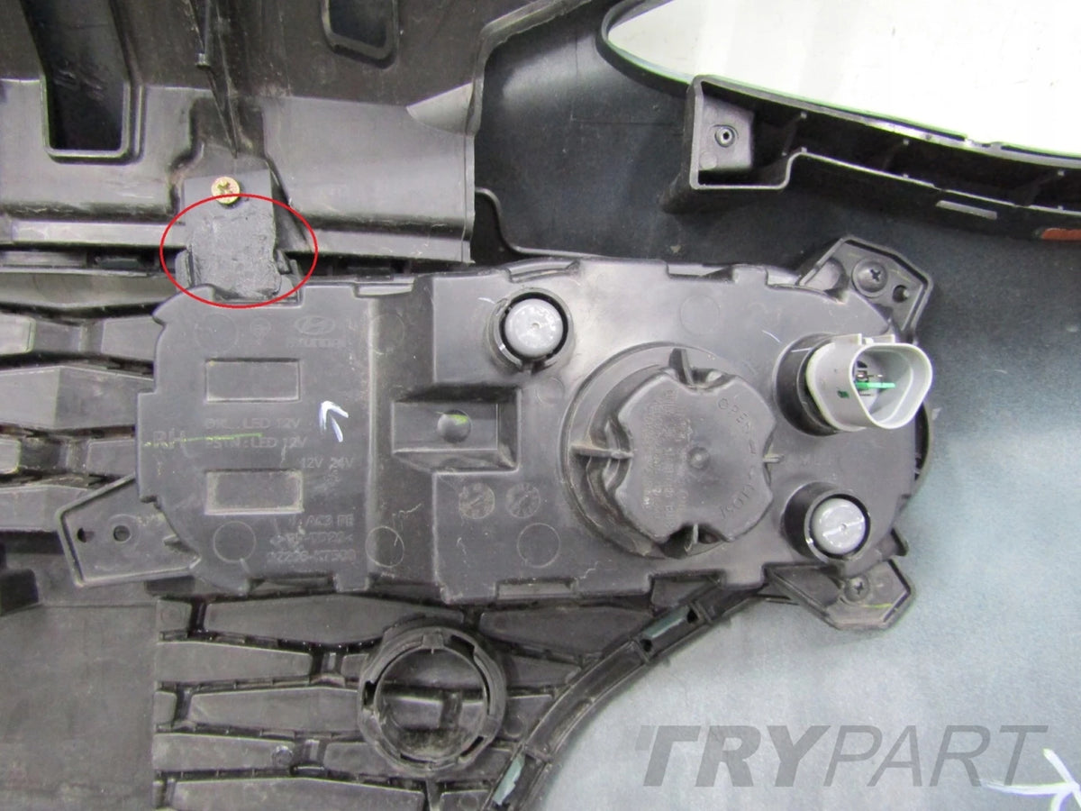 Front Bumper Hyundai I10 I 10 3 III LED LIFT 23-
