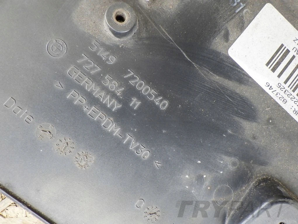 BMW 5 GT F07 Tailgate Lid Trim Strip