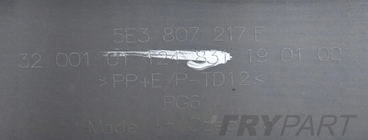 SKODA OCTAVIA IV RS VRS 5E3 Front Bumper Original