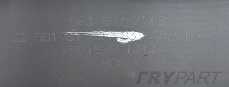 SKODA OCTAVIA IV RS VRS 5E3 Front Bumper Original