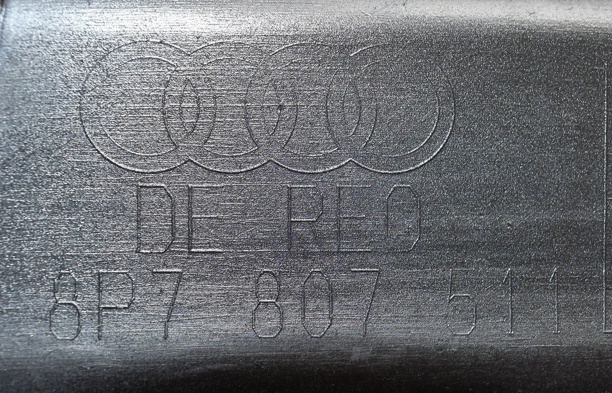 AUDI A3 8P7 REAR BUMPER ORIGINAL CABRIO