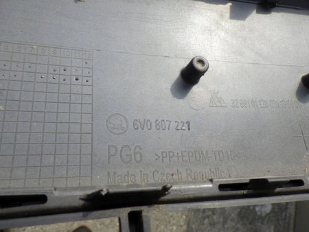SKODA FABIA III 3 6V0 2014- Front Bumper
