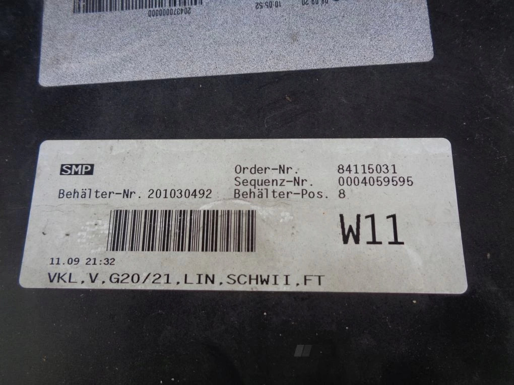 BMW 3 G20 G21 SPORT LINE Front Bumper