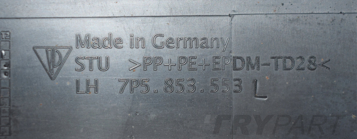 PORSCHE CAYENNE 7P5 LIFT LEFT SILL PANEL