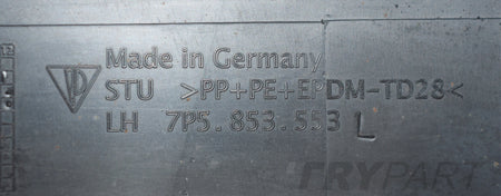 PORSCHE CAYENNE 7P5 LIFT LEFT SILL PANEL
