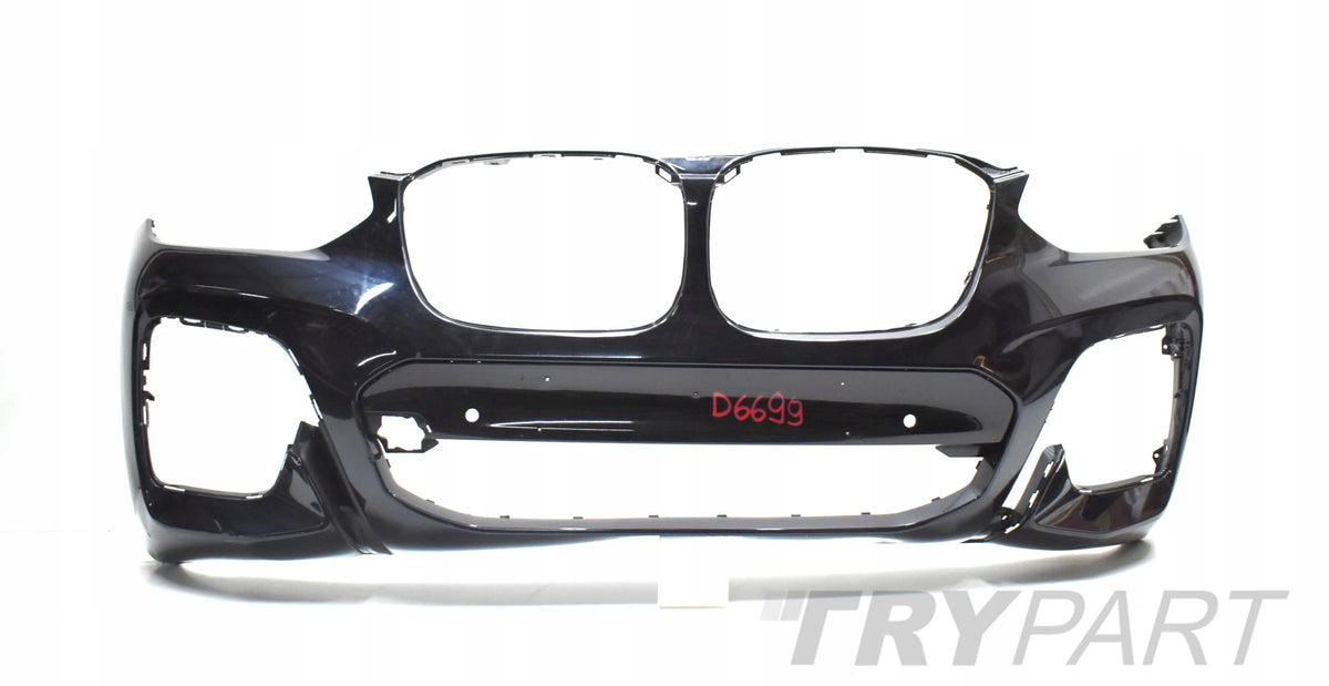 BMW X3 G01 M SPORT PACKAGE FRONT BUMPER OEM + GRILLE INSERT