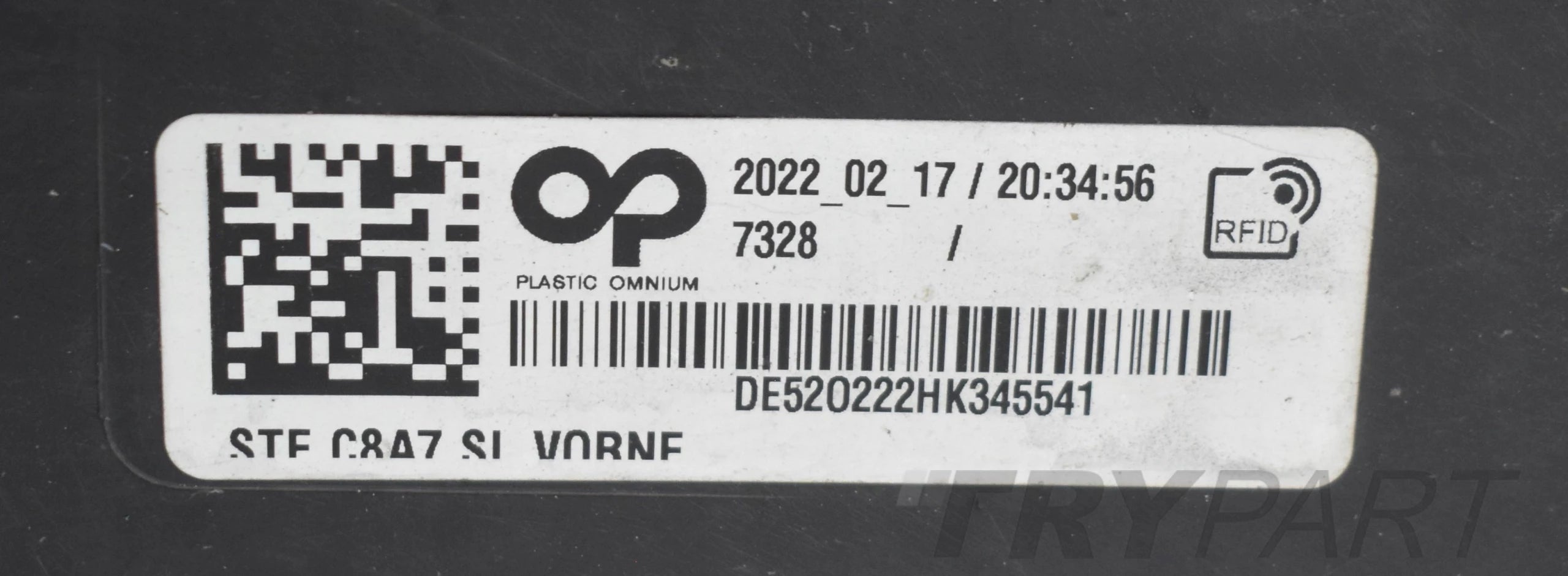 AUDI A7 C8 4K8 S LINE FRONT BUMPER ORG