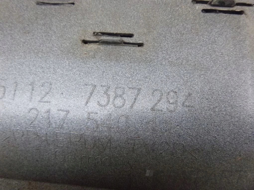 BMW 5 G30 SEDAN Rear Bumper