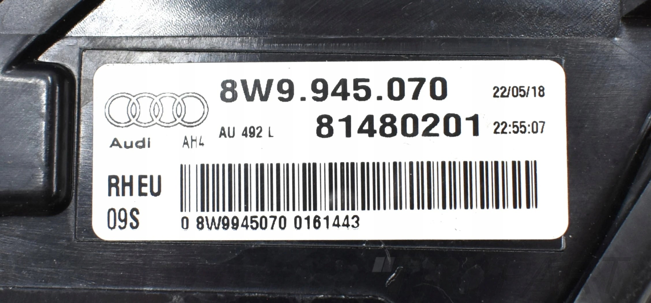 AUDI A4 B9 8W9 RIGHT REAR EXTERIOR LIGHT UNIT EU WAGON 8W9945070
