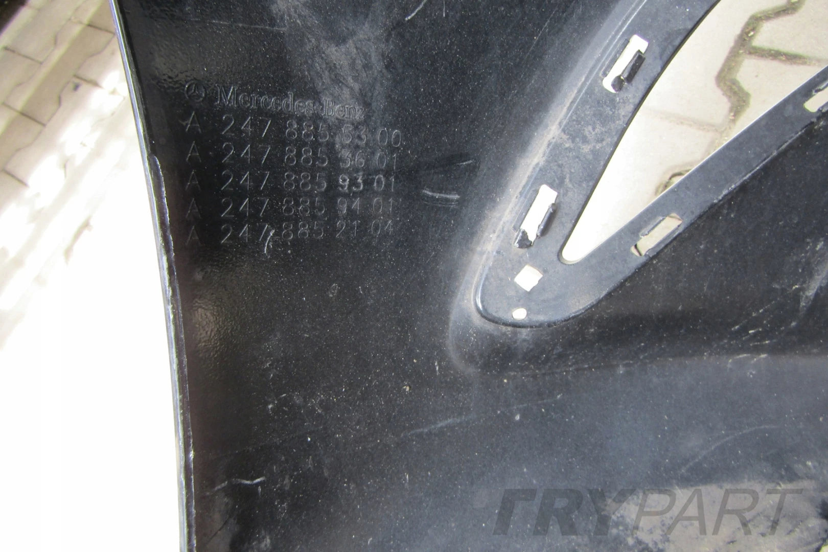 Front Bumper for Mercedes B-Class W247 18-