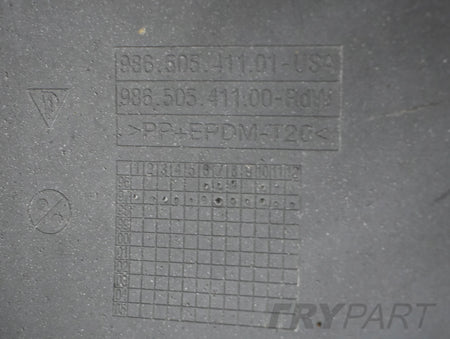 PORSCHE BOXTER 986 REAR BUMPER ORG