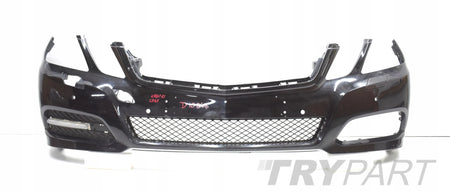 MERCEDES E-CLASS W212 FRONT BUMPER ORIGINAL + GRILLES