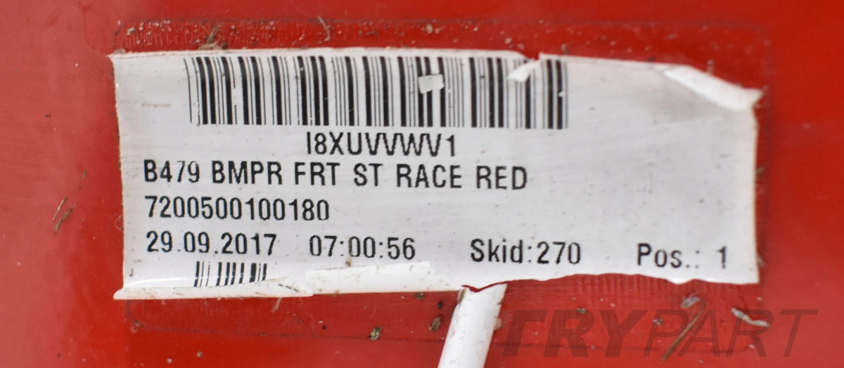 FORD FIESTA MK8 VIII ST LINE FRONT BUMPER ORG