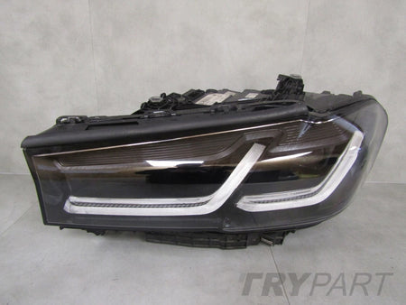 BMW 5 G30 G31 LIFT LCI FULL LED 20-24 LH LEFT SHADOW BLACK 5A38 Headlight