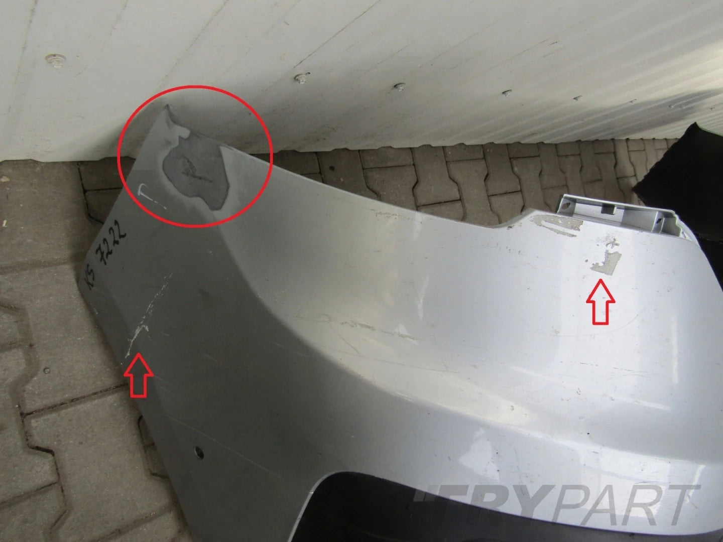 Front Bumper Renault Trafic 3 III Lift 21-